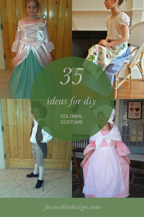 35 Ideas for Diy Colonial Costume Home, Family, Style and Art Ideas